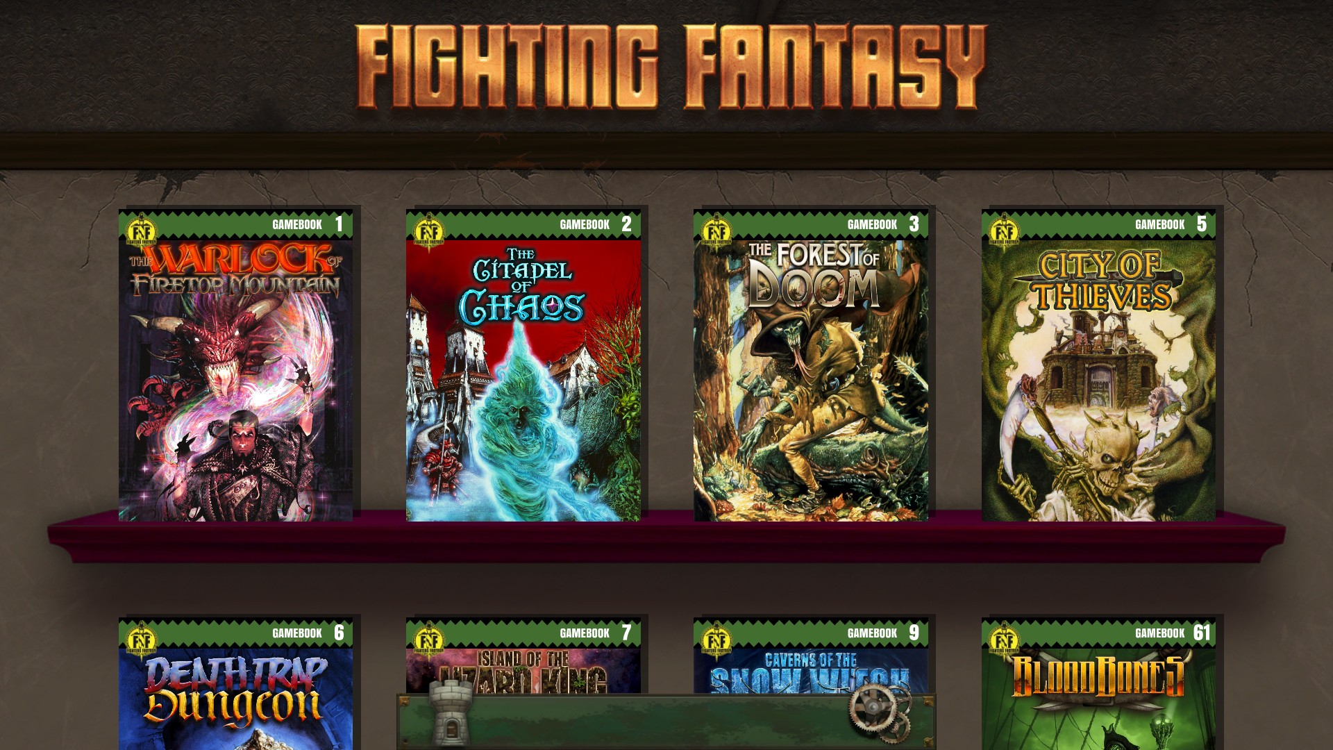 play fighting fantasy books