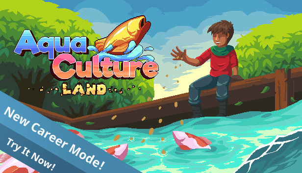Aquaculture Land: Fish Farming Simulation Steam capsule image