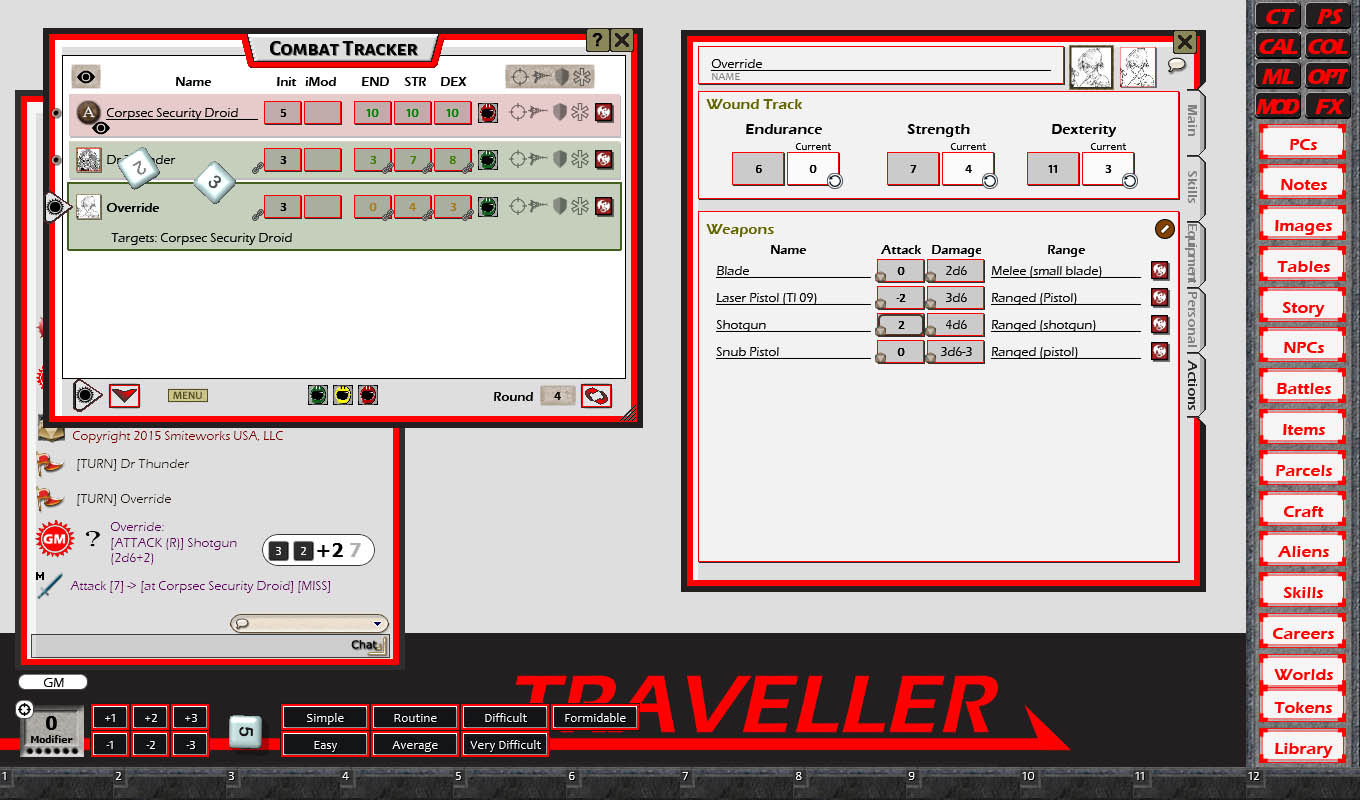 traveller rpg software