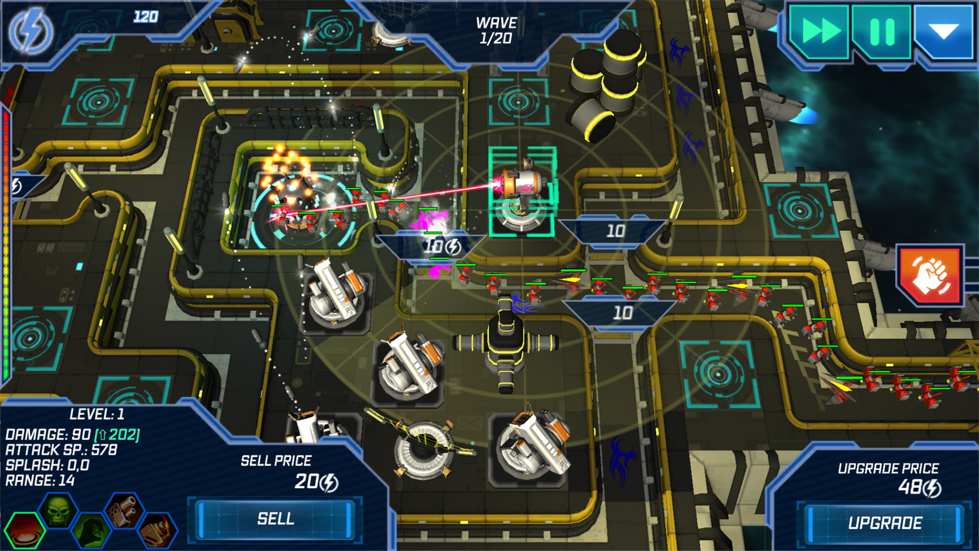 Module TD. Sci-Fi Tower Defense on Steam