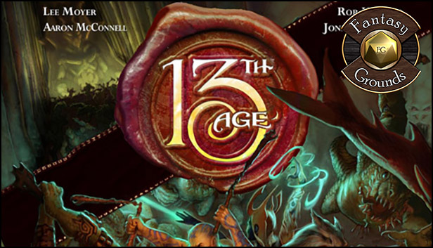 Fantasy Grounds - 13th Age Ruleset (13th Age) Steam capsule image