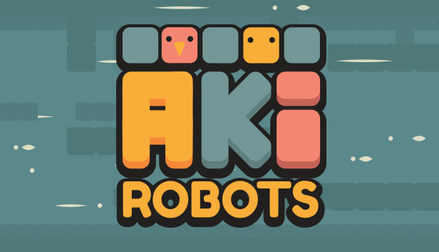 #AkiRobots Steam capsule image