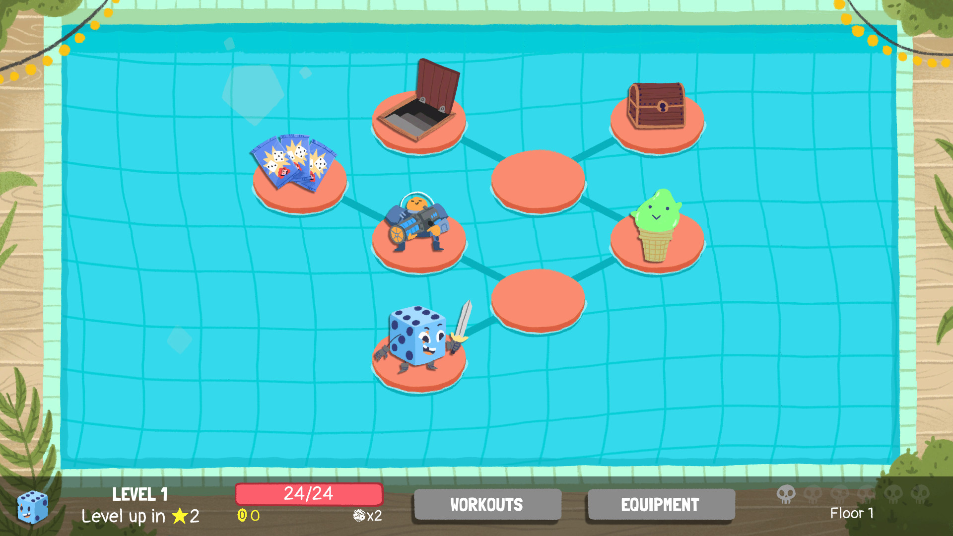 Save 60% on Dicey Dungeons on Steam