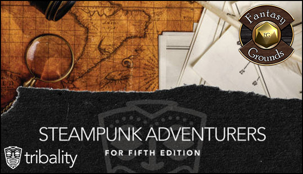 Fantasy Grounds - Steampunk Adventurers (5E) Steam capsule image