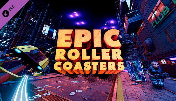 Epic Roller Coasters — Neon Rider Steam capsule image