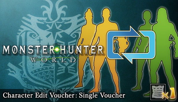 Monster Hunter: World - Character Edit Voucher: Single Voucher Steam capsule image