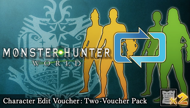 Monster Hunter World Character Edit Voucher Two Voucher Pack On Steam
