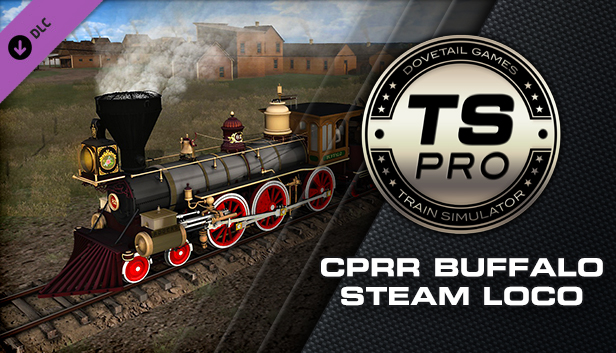 Train Simulator: CPRR 4-6-0 Buffalo Steam Loco Add-On Steam capsule image