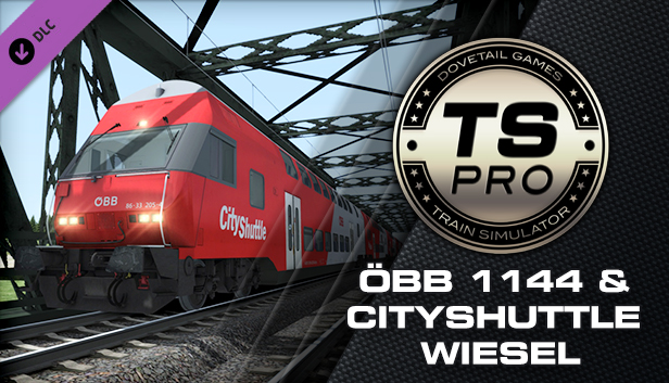 Train Simulator: ÖBB 1144 & CityShuttle Wiesel Loco Add-On Steam capsule image