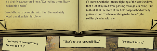 PRESENTATION - All Quiet in the Trenches 2 description decision | RPG Jeuxvidéo