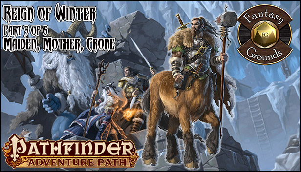 Fantasy Grounds - Pathfinder RPG - Reign of Winter AP 3: Maiden, Mother, Crone (PFRPG) Steam capsule image