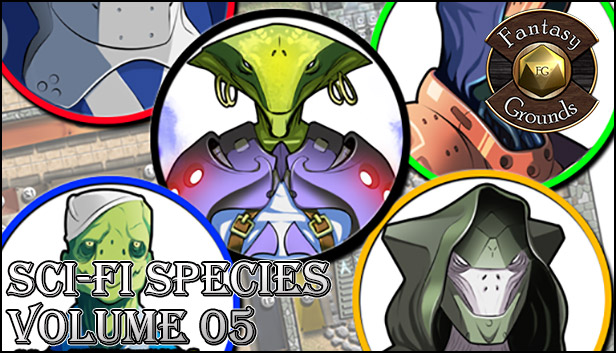 Fantasy Grounds - Sci-fi Species, Volume 5 (Token Pack) Steam capsule image