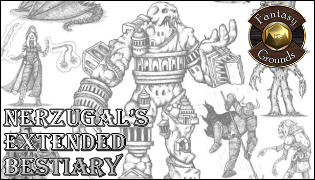 Fantasy Grounds - Nerzugal's Extended Bestiary (5E) Steam capsule image