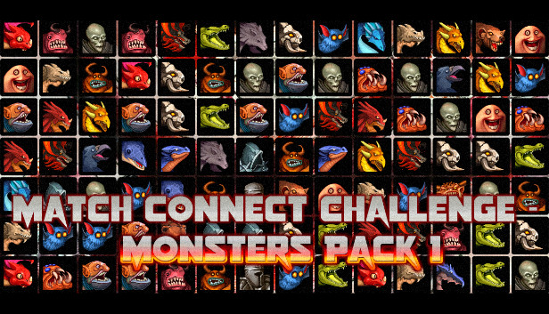 Match Connect Challenge - Monsters Pack 1 Steam capsule image