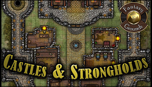 Fantasy Grounds - Paths to Adventure: Castles and Strongholds (Map Packs) Steam capsule image