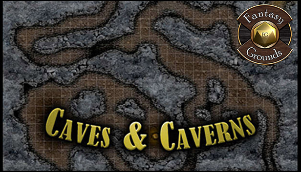 Fantasy Grounds - Paths to Adventure: Caves and Caverns (Map Pack) Steam capsule image