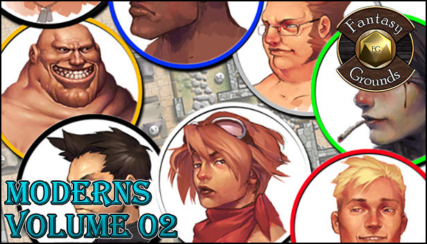 Fantasy Grounds - Moderns, Volume 2 (Token Pack) Steam capsule image
