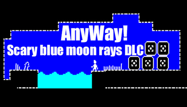 AnyWay! - Scary blue moon rays DLC. Steam capsule image