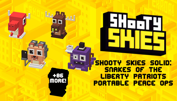 Shooty Skies Solid: Snakes of the Liberty Patriots Portable Peace Ops - Ghost Babel Pack Steam capsule image