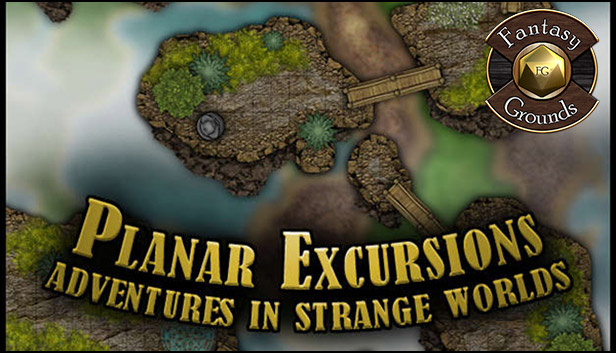Fantasy Grounds - Paths to Adventure: Planar Excursions Map (Map Pack) Steam capsule image