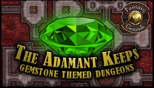 Fantasy Grounds - Paths to Adventure: The Adamant Keeps (Map Pack) Steam capsule image