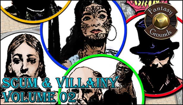 Fantasy Grounds - Scum & Villainy, Volume 2 (Token Pack) Steam capsule image