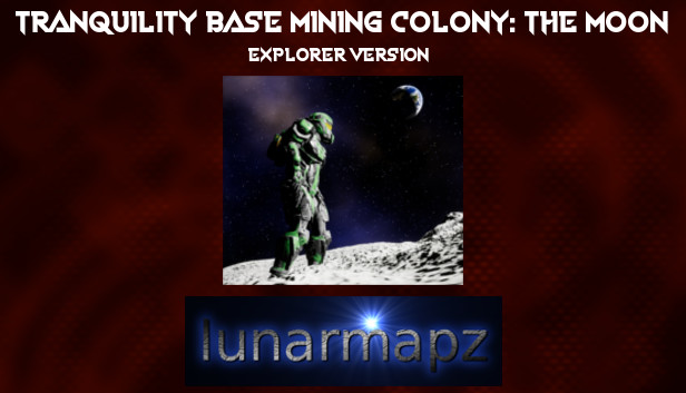 Tranquility Base Mining Colony: The Moon - Explorer Version Steam capsule image