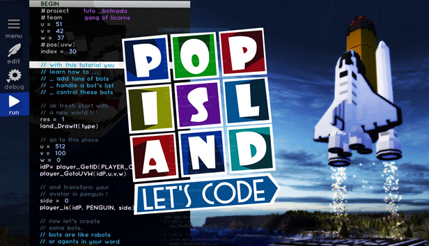 Pop Island - Let's Code !!! Steam capsule image