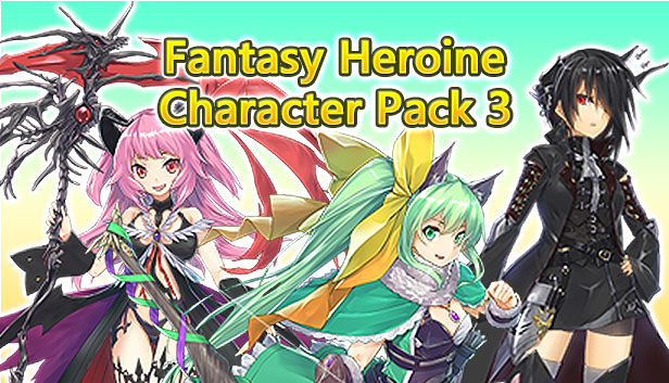 RPG Maker MV -Fantasy Heroine Character Pack 3 Steam capsule image