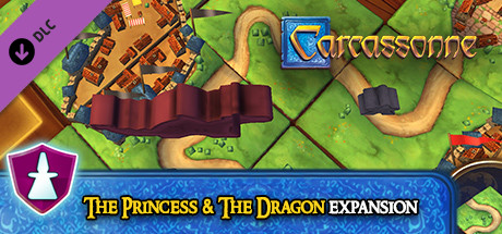 Steam Carcassonne The Princess The Dragon Expansion Steam Carcassonne The Princess The Dragon Expansion
