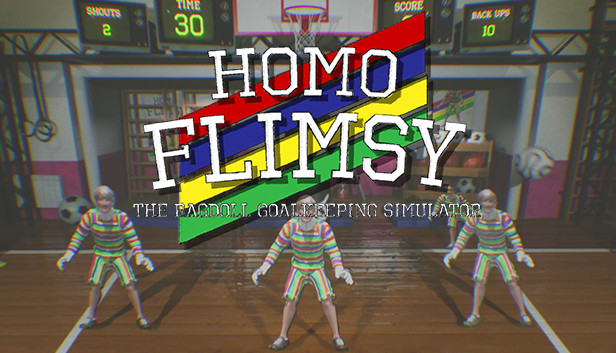 Homo Flimsy - The Ragdoll Goalkeeping Simulator Steam capsule image
