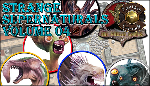 Fantasy Grounds - Strange Supernaturals, Volume 4 (Token Pack) Steam capsule image