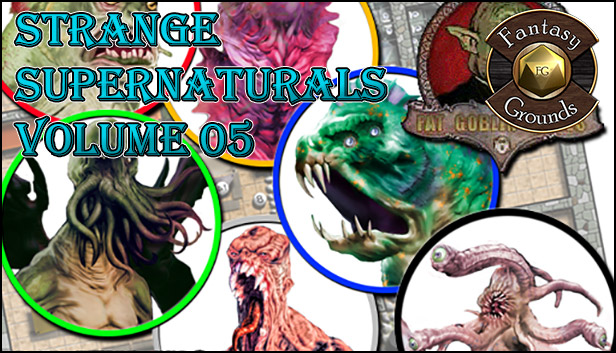 Fantasy Grounds - Strange Supernaturals, Volume 5 (Token Pack) Steam capsule image