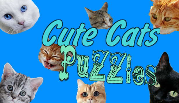 Cute Cats PuZZles Steam capsule image