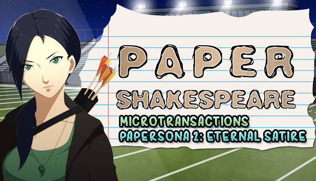 Paper Shakespeare, Outfit Pack: MICROTRANSACTIONS PAPERSONA 2: ETERNAL SATIRE Steam capsule image