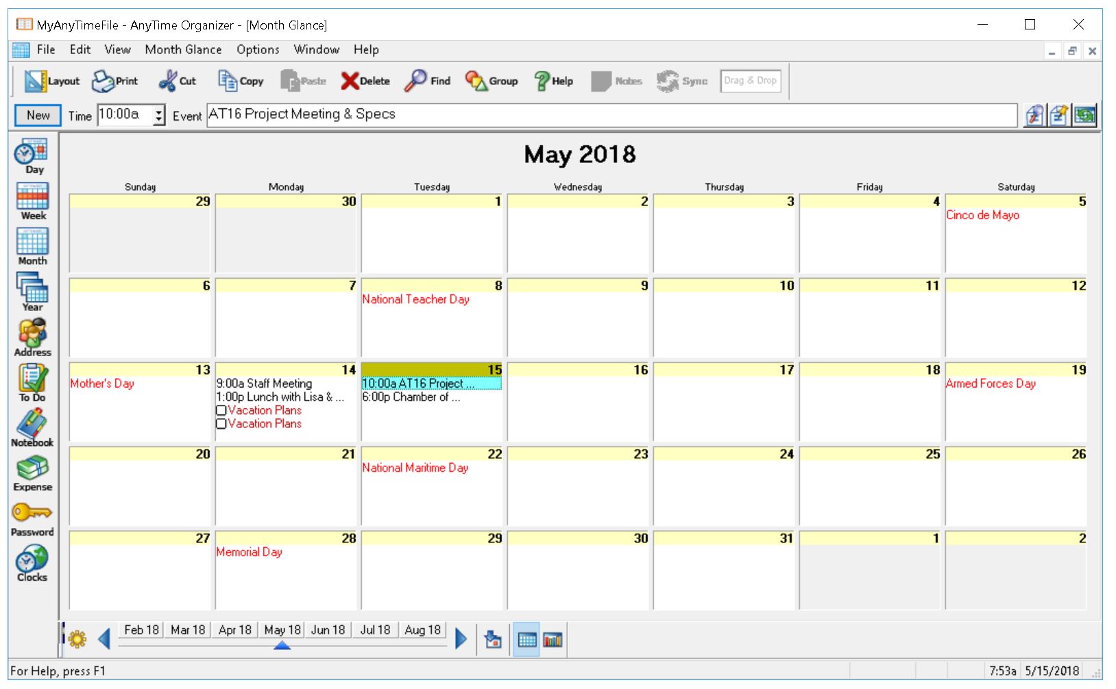 anytime organizer android app anytime organizer android app