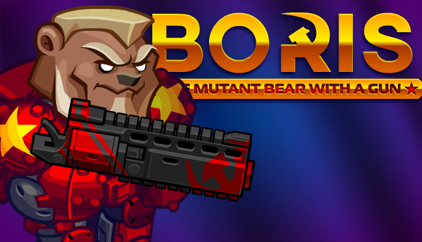 BORIS the Mutant Bear with a Gun Steam capsule image