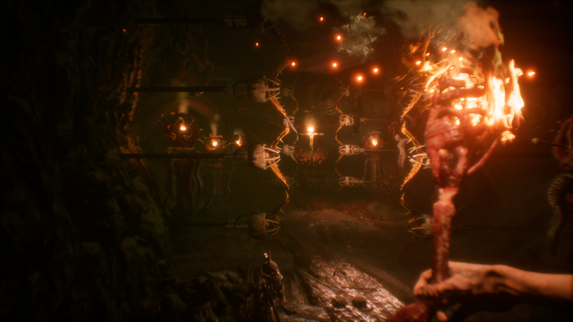 Jogo de terror Agony Unrated some das contas do Steam