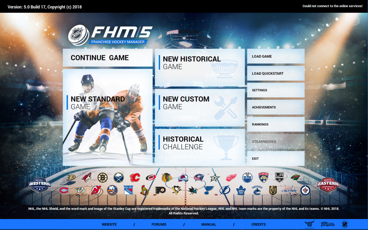hockey manager game online
