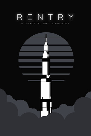 Reentry - A Space Flight Simulator crash game logo