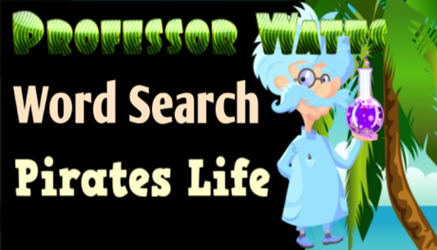 Professor Watts Word Search: Pirates Life Steam capsule image