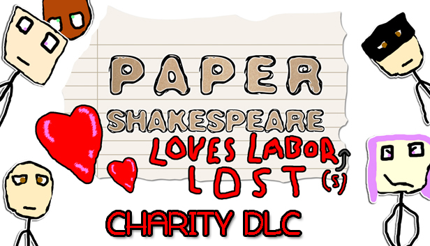 Paper Shakespeare: Loves Labor(s) Lost: Charity Scene Pack Steam capsule image