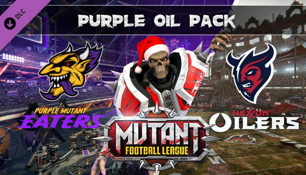 Mutant Football League - Purple Oil Pack Steam capsule image