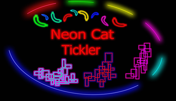 Neon Cat Tickler Steam capsule image