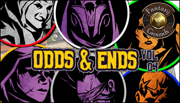Fantasy Grounds - Odds and Ends, Volume 4 (Token Pack) Steam capsule image