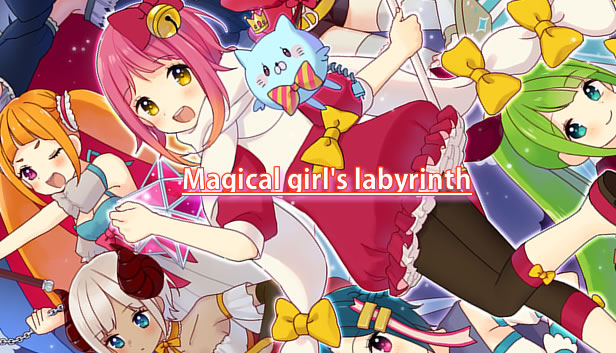 Magical girl's labyrinth Steam capsule image