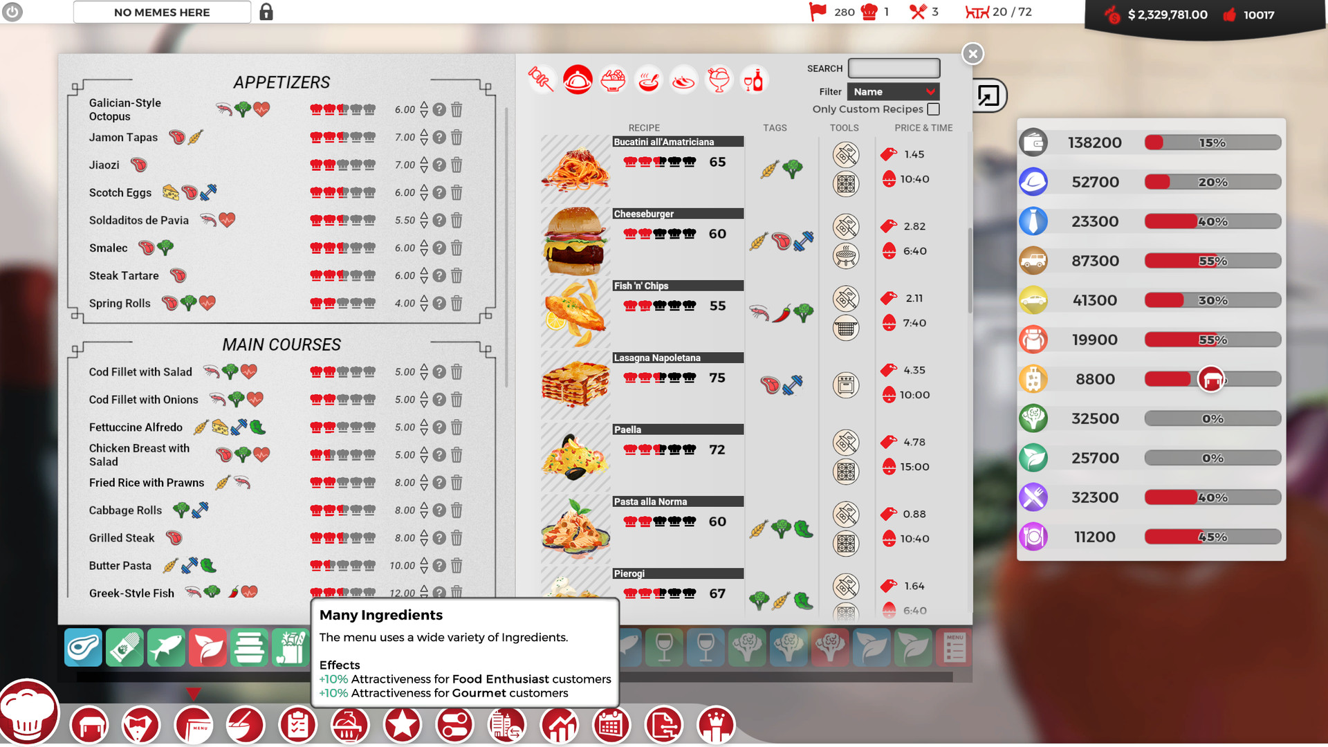 Chef: A Restaurant Tycoon Game screenshot 2