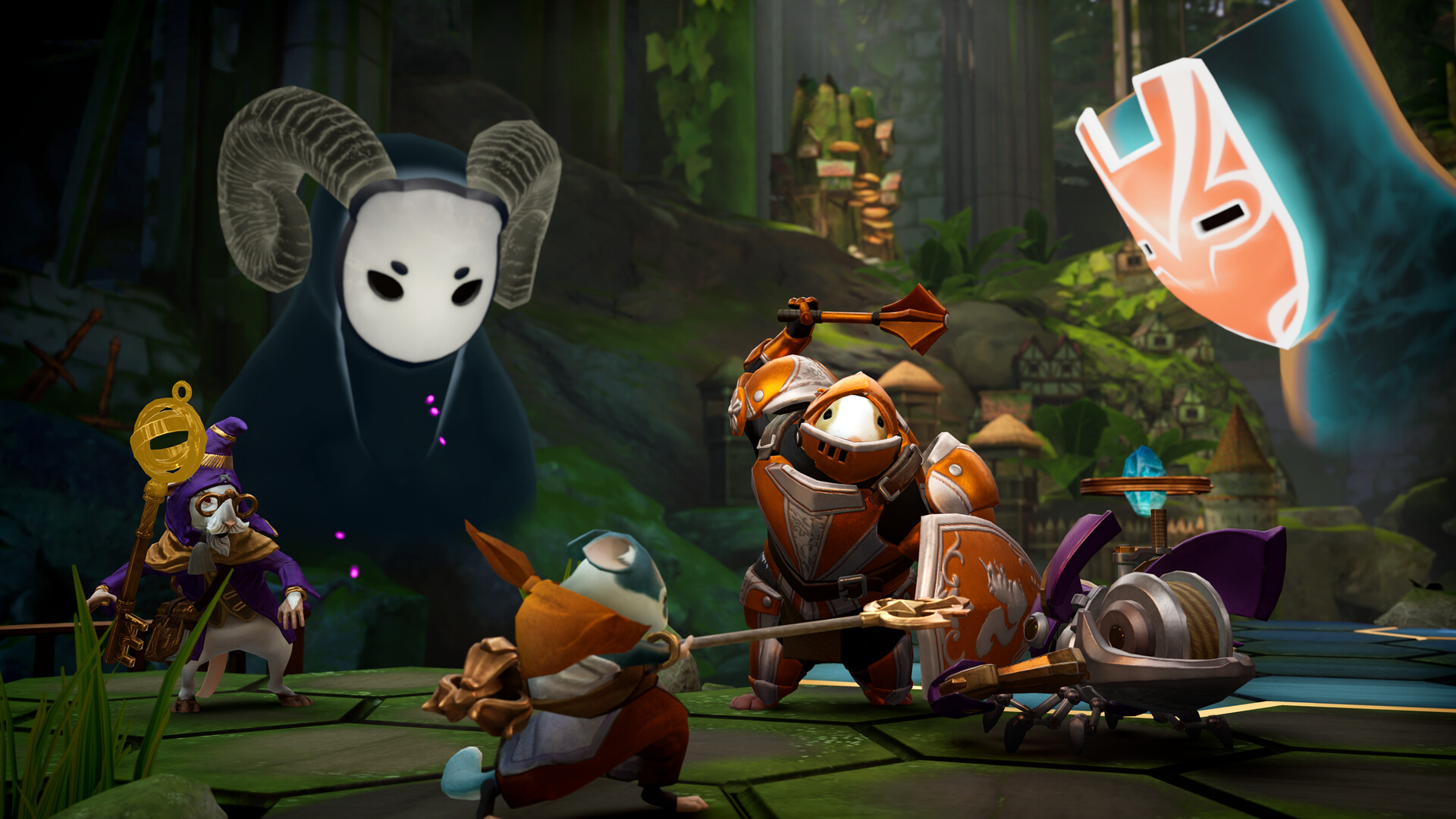 Oculus Quest 游戏《玻璃破碎者:莫斯的冠军》Glassbreakers: Champions of Moss