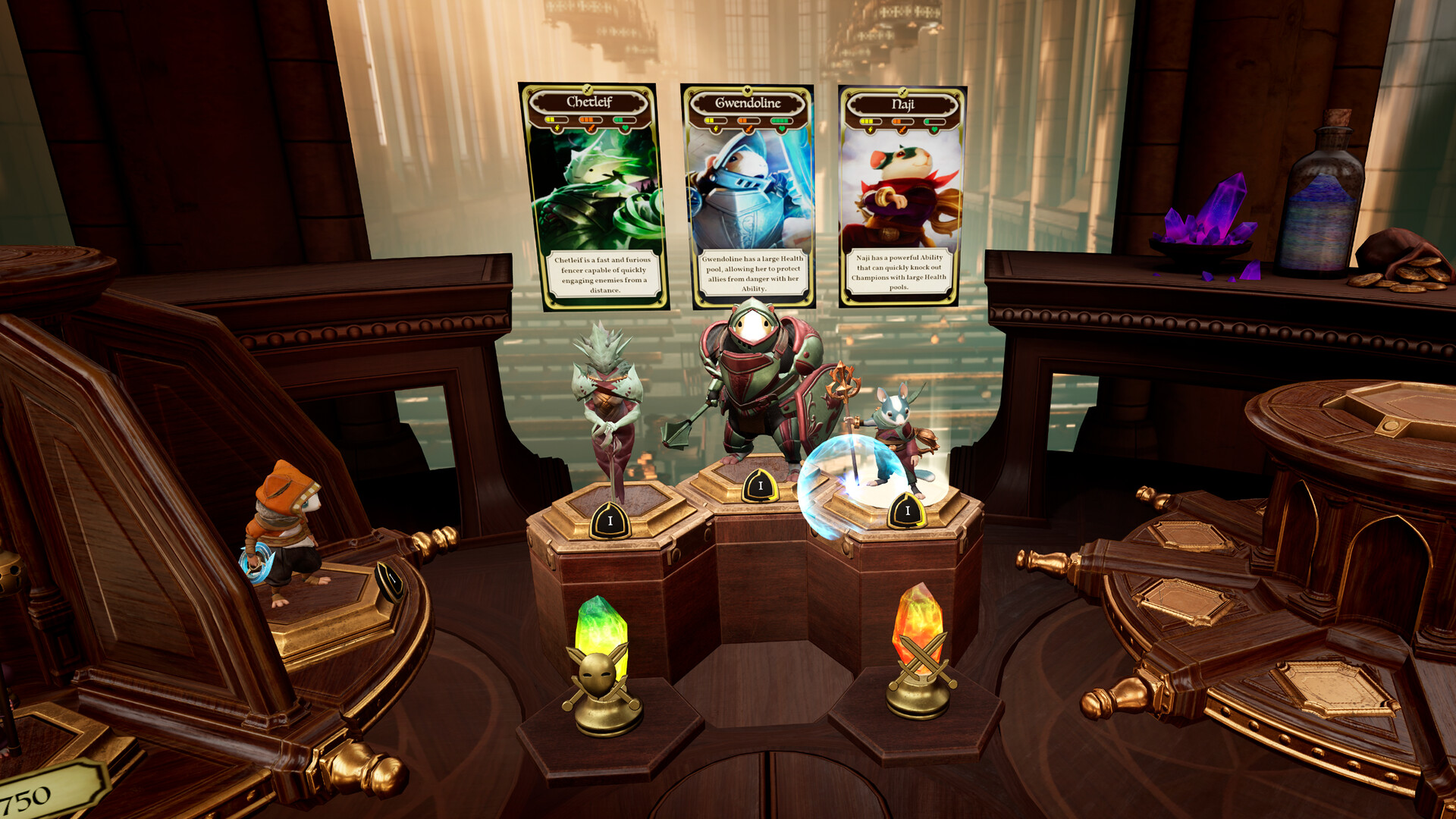 Oculus Quest 游戏《玻璃破碎者:莫斯的冠军》Glassbreakers: Champions of Moss