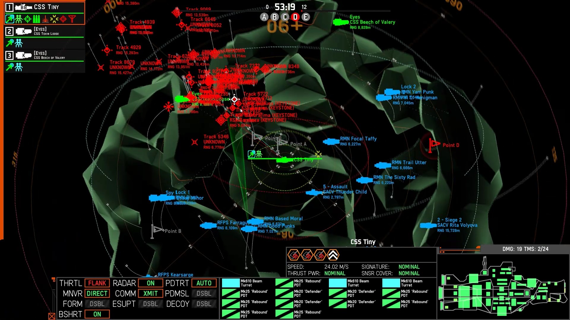 NEBULOUS: Fleet Command på Steam